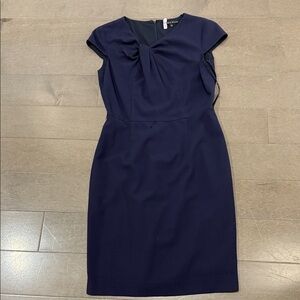 Antonio Melani navy lined dress EUC